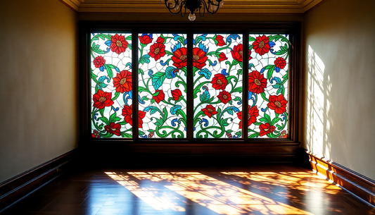 Elevate Your Space with Custom Tiffany Stained Glass Panels