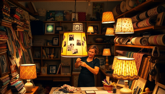 Illuminating Your Life: Crafting Personalized Lampshades from Cherished Memories