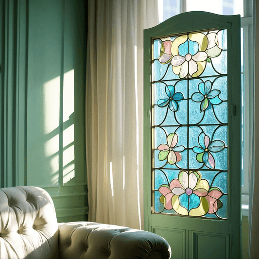 Custom Tiffany Stained Glass Panel - Advance deposit